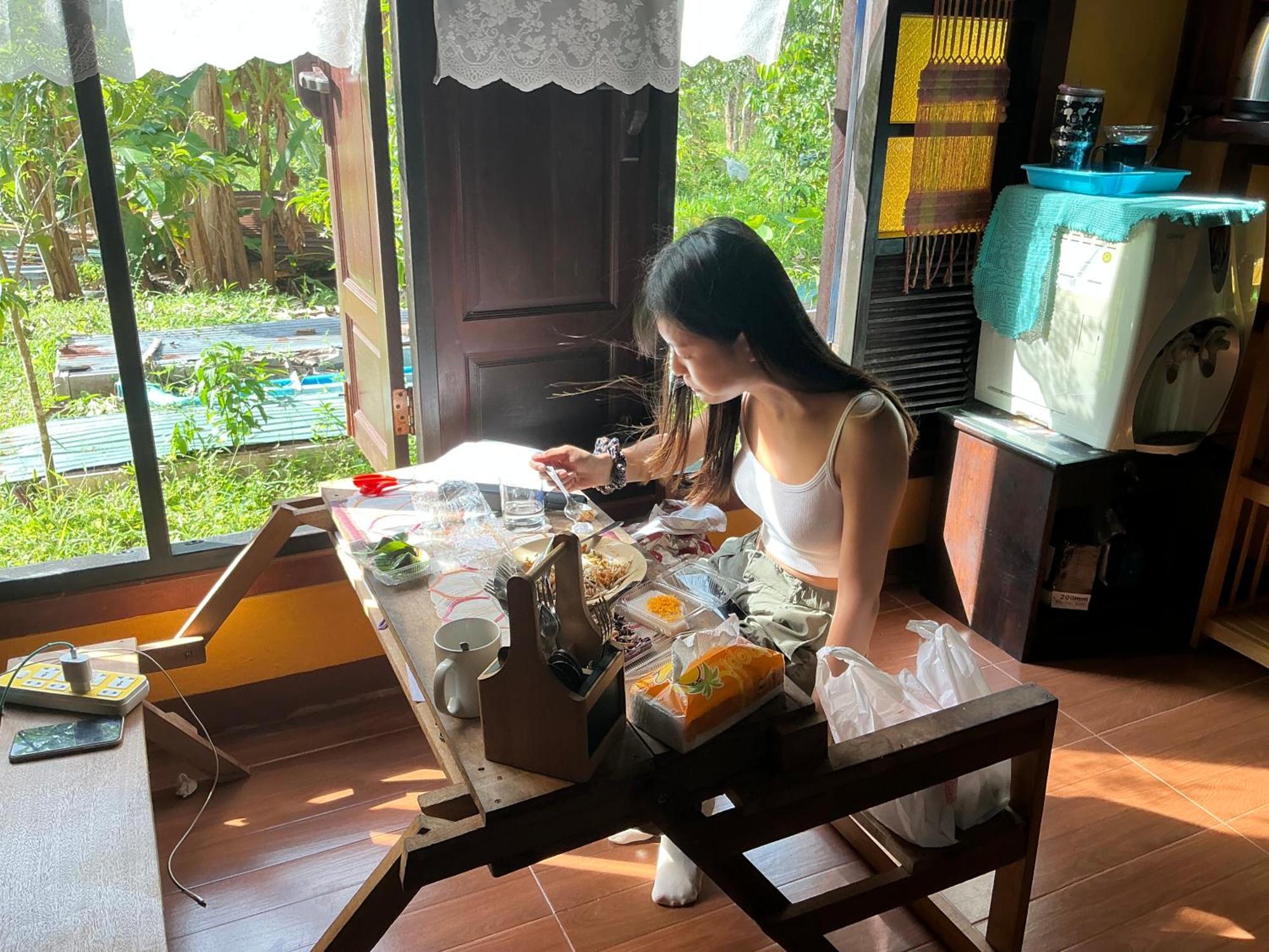 โฮมสเตย์บ้านนายสิงโตเขาคูหา Ban Khu Ha Nai Ngoại thất bức ảnh
